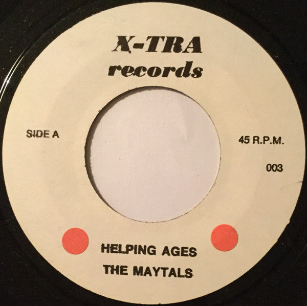 The Maytals : Hallelujah / Helping Ages (7", Single, Unofficial)