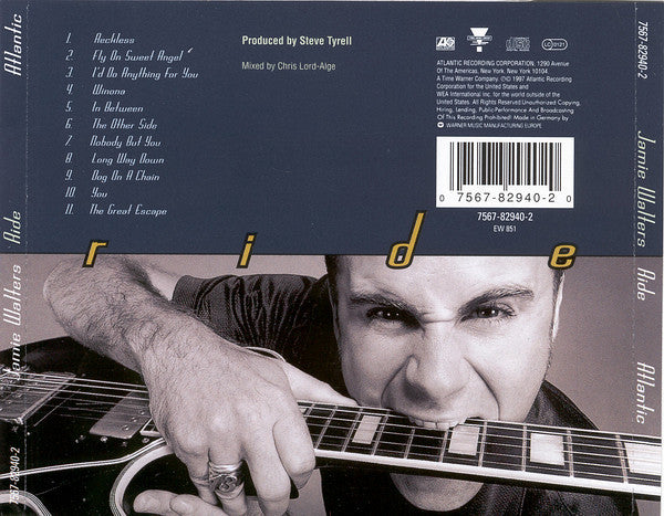 Jamie Walters : Ride (CD, Album)