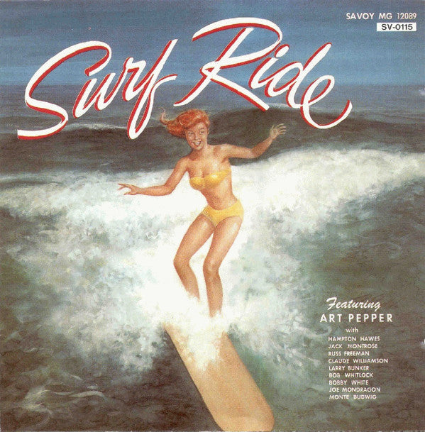 Art Pepper : Surf Ride  (CD, Album, Mono, RE)