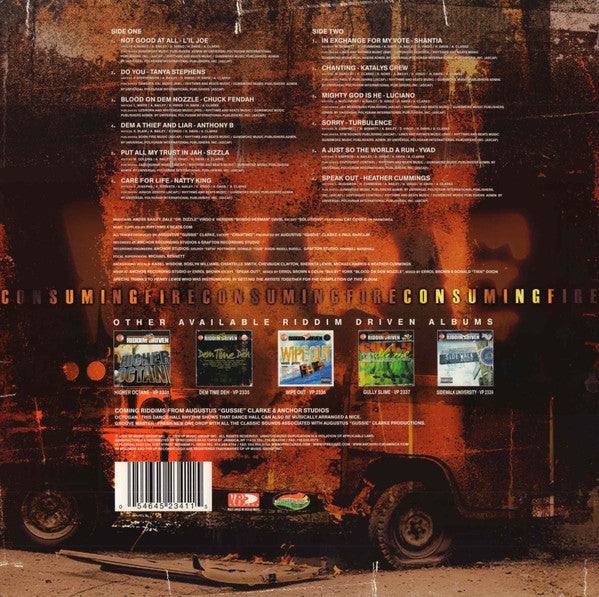 Various : Consuming Fire (LP, Comp)