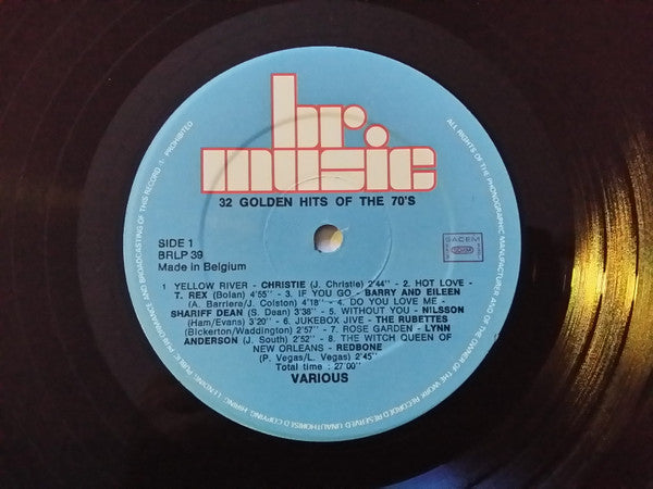 Various : Golden Hits Of The 70s (2xLP, Comp, Gat)