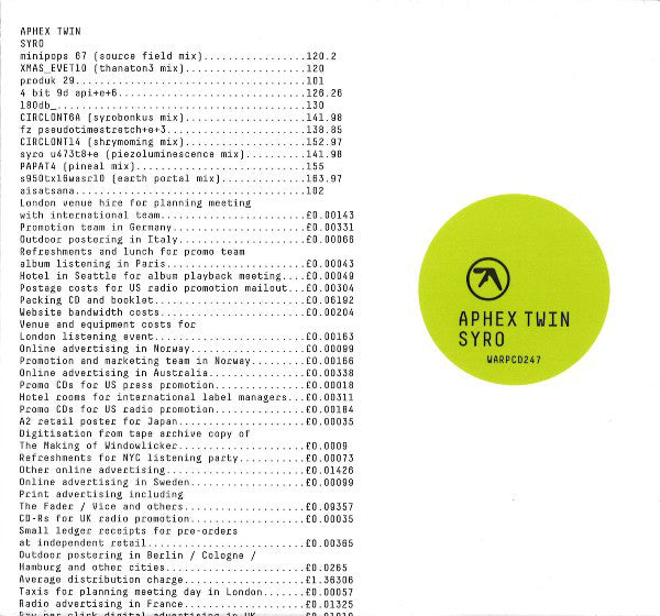 Aphex Twin : Syro (CD, Album)