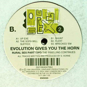 The Horn : Rural Sex Part Two: The Swelling Continues (12")