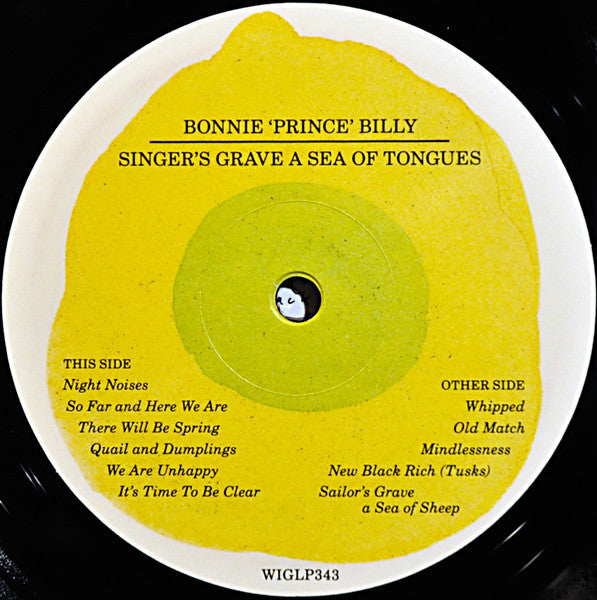 Bonnie "Prince" Billy : Singer's Grave A Sea Of Tongues (LP, Album)