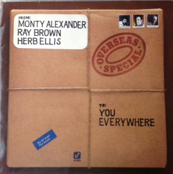 Monty Alexander, Ray Brown, Herb Ellis : Overseas Special (LP, Album)