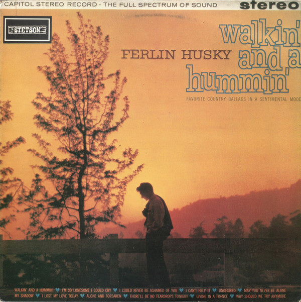 Ferlin Husky : Walkin' And A Hummin' (LP, Album, RE)