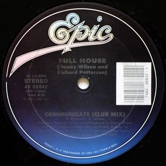 Full House : Communicate (12")