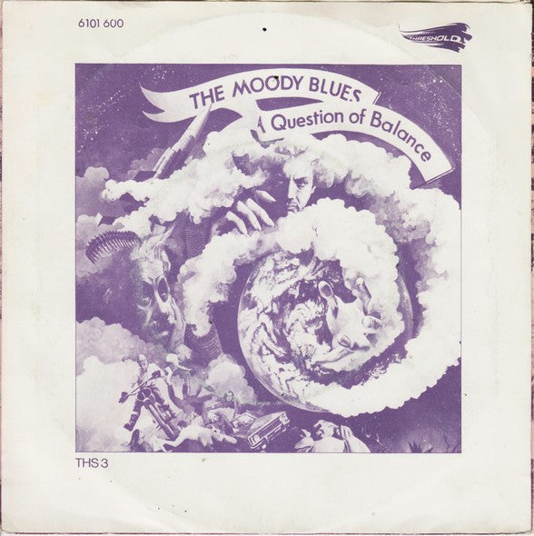 The Moody Blues : Melancholy Man / Candle Of Life (7", Single)