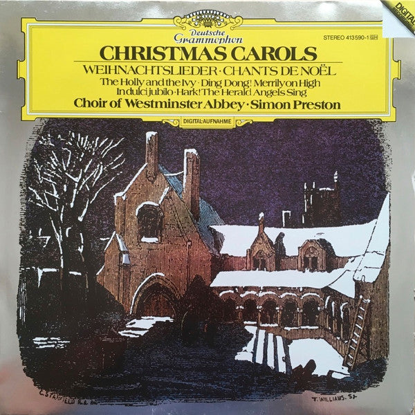 The Choir Of Westminster Abbey, Simon Preston : Christmas Carols (LP, Album)