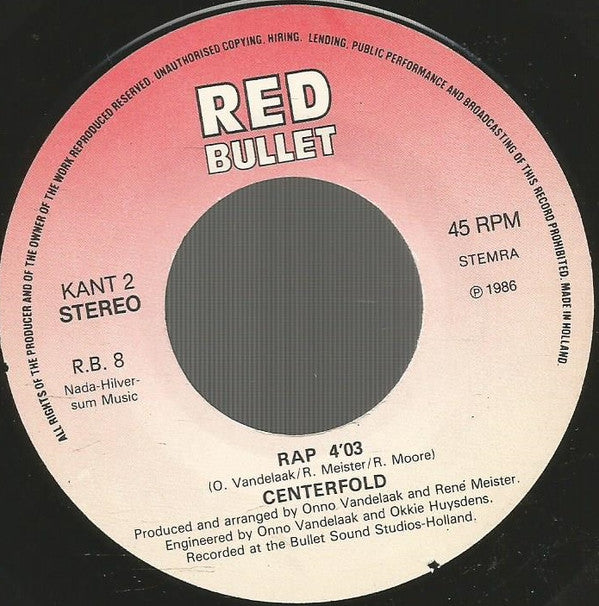 Centerfold : Radar Love (7", Single, Not)