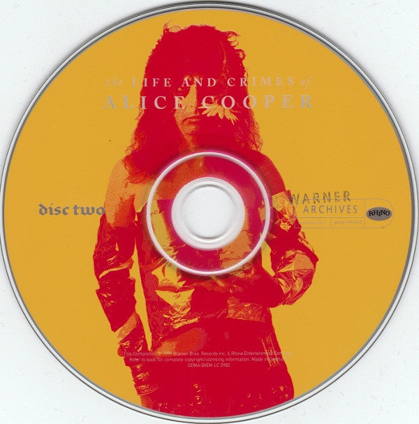 Alice Cooper (2) : The Life And Crimes Of Alice Cooper (4xCD, Comp + Box)