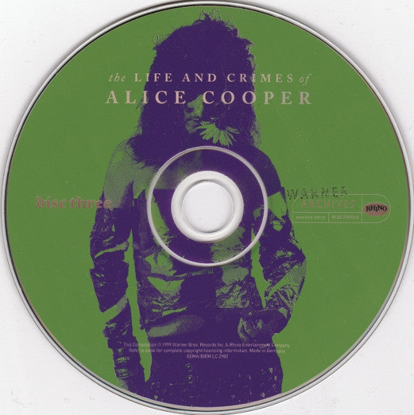 Alice Cooper (2) : The Life And Crimes Of Alice Cooper (4xCD, Comp + Box)
