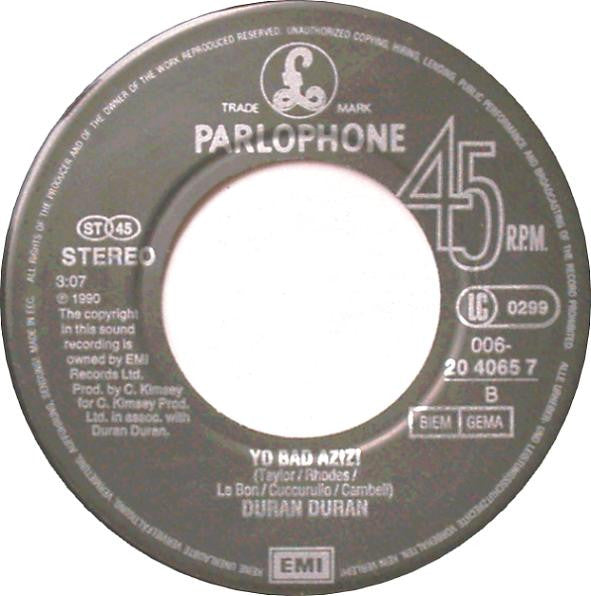 Duran Duran : Serious (7", Single)