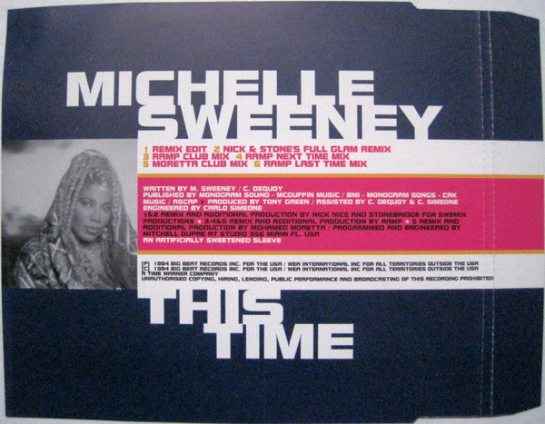 Michelle Sweeney : This Time (CD, Single)