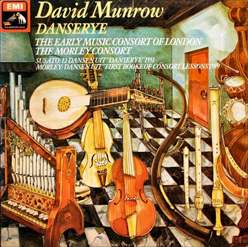 David Munrow • The Early Music Consort Of London • The Morley Consort : Danserye (LP, Album, RE)