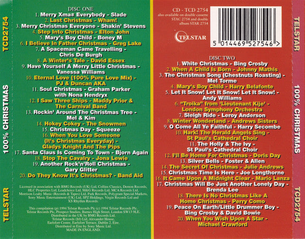 Various : 100% Christmas (2xCD, Comp)