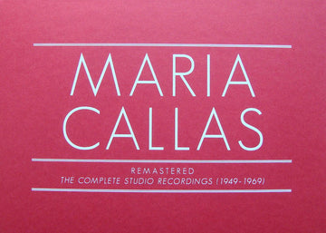 Maria Callas : Remastered - The Complete Studio Recordings (1949-1969) (69xCD, Album, Comp, Mono, RE, RM, Car + CD-ROM + B)