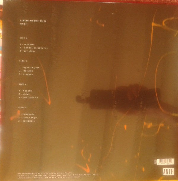 Simian Mobile Disco : Whorl (2xLP, Album, 180 + CD, Album)