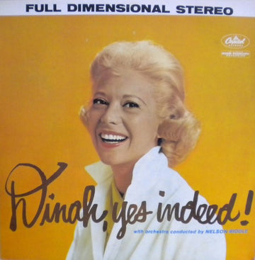 Dinah Shore : Dinah, Yes Indeed! (LP, Album, RE)