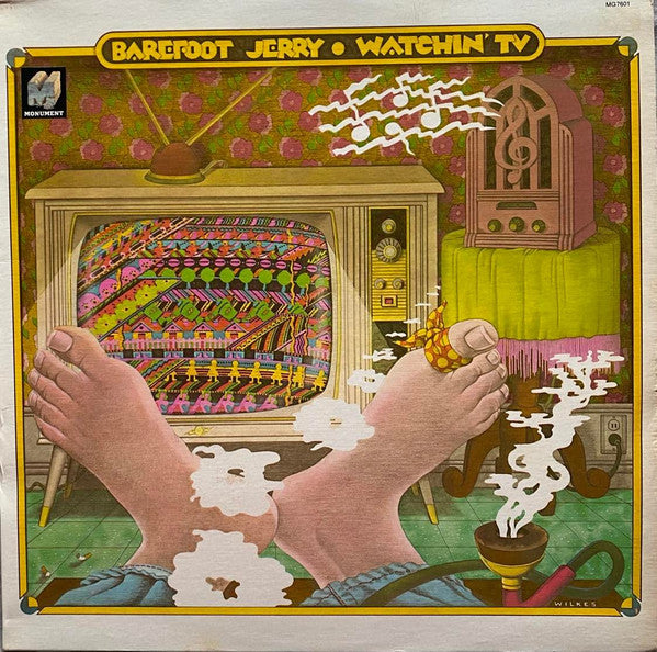 Barefoot Jerry : Watchin' TV (LP, Album, RE, Ter)