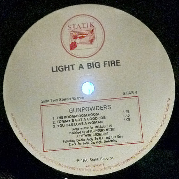 Light A Big Fire : Gunpowders (12", MiniAlbum)