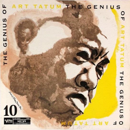 Art Tatum : The Genius Of Art Tatum # 10 (LP, Mono, RE)