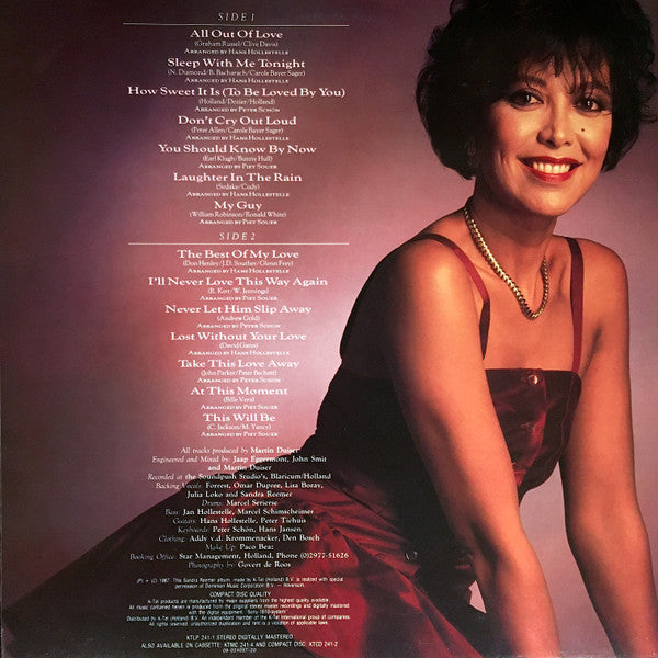 Sandra Reemer : The Best Of My Love (LP, Album, Gat)