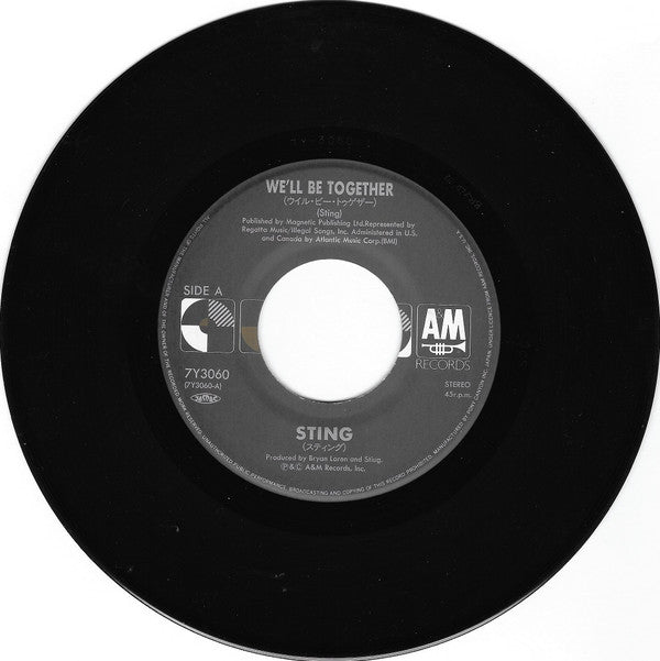 Sting : We'll Be Together (7", Single)