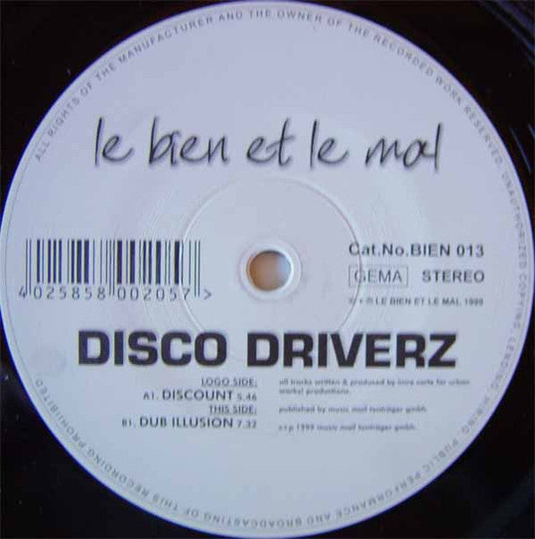Disco Driverz : Discount (12")