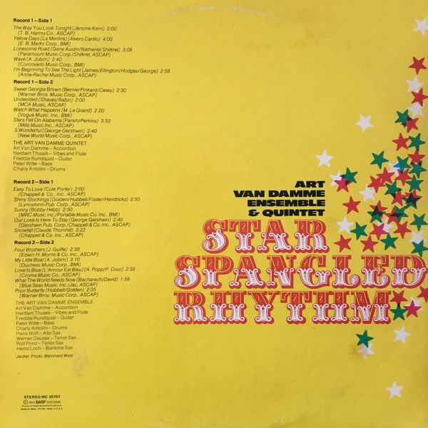 Art Van Damme Ensemble & The Art Van Damme Quintet : Star Spangled Rhythm  (2xLP, Comp)