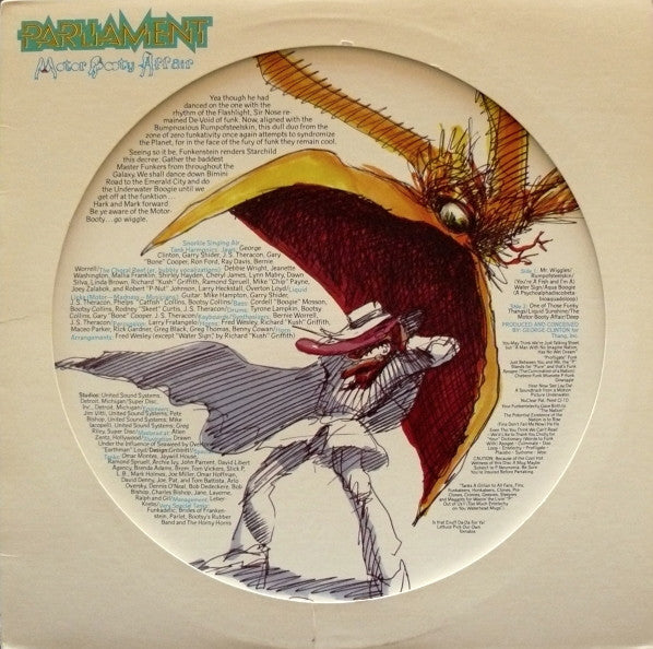 Parliament : Motor Booty Affair (LP, Album, Pic)
