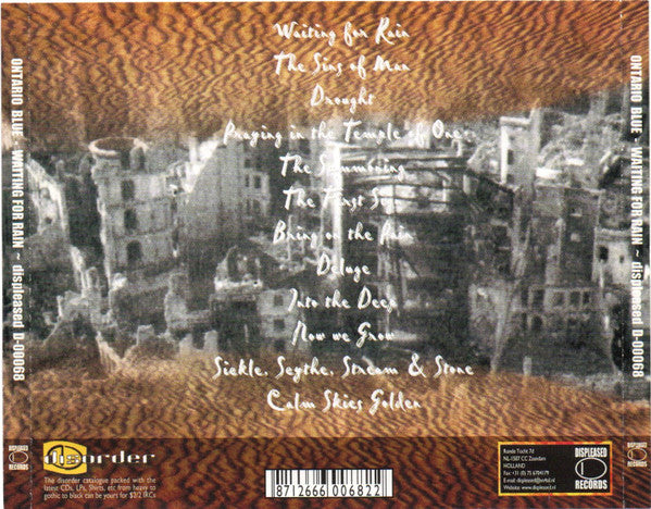 Ontario Blue : Waiting For Rain (CD, Album)