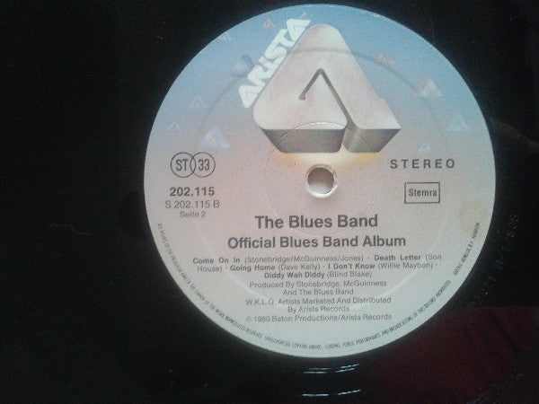The Blues Band : Official Blues Band Album (LP, Album)