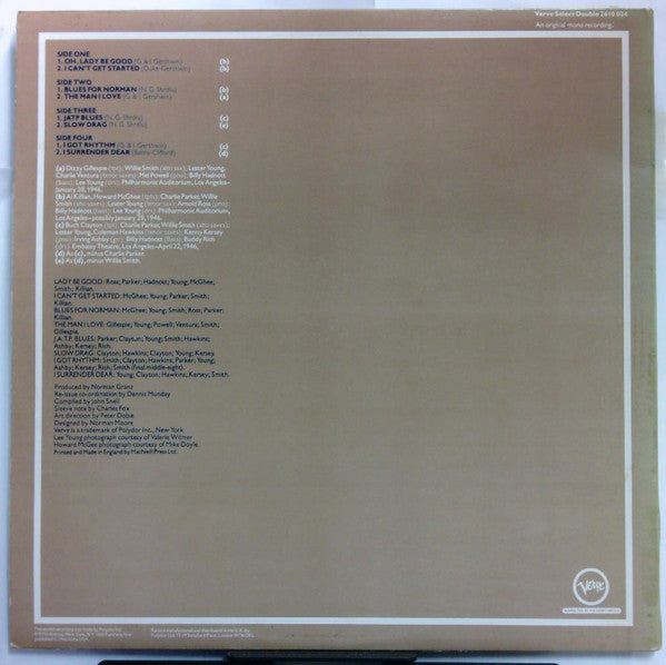 Jazz At The Philharmonic : Jazz At The Philharmonic 1946 Vol. 2 (2xLP)