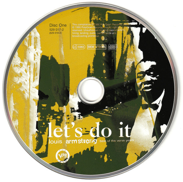 Louis Armstrong : Let's Do It (Best Of The Verve Years) (2xCD, Comp)