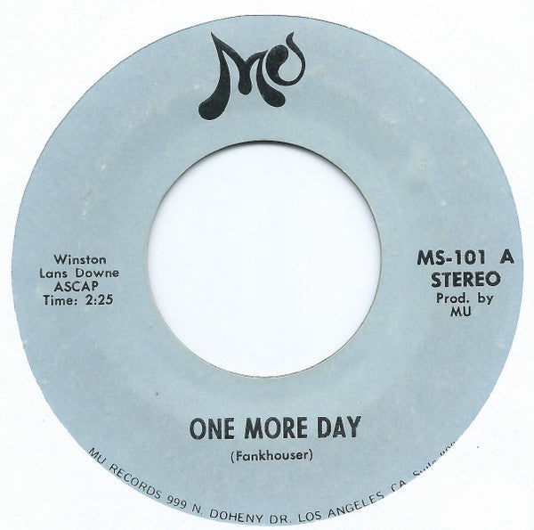 Mu (7) : One More Day / You've Been Here Before (7", Promo)