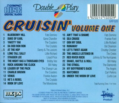 Various : Cruisin' - Volume One (CD, Comp)