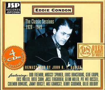 Eddie Condon : The Classic Sessions 1928-1949 (4xCD, Comp, RM)