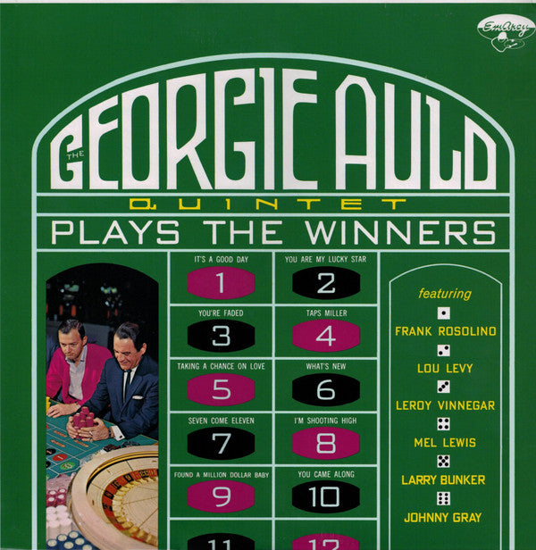 The Georgie Auld Quintet : Plays The Winners (LP, Album, RE)