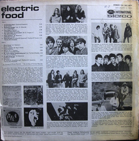 Various : Electric Food (LP, Comp)