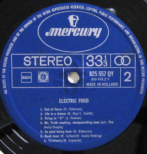 Various : Electric Food (LP, Comp)