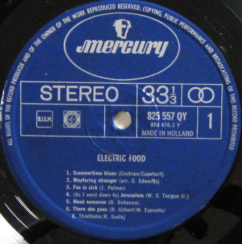 Various : Electric Food (LP, Comp)