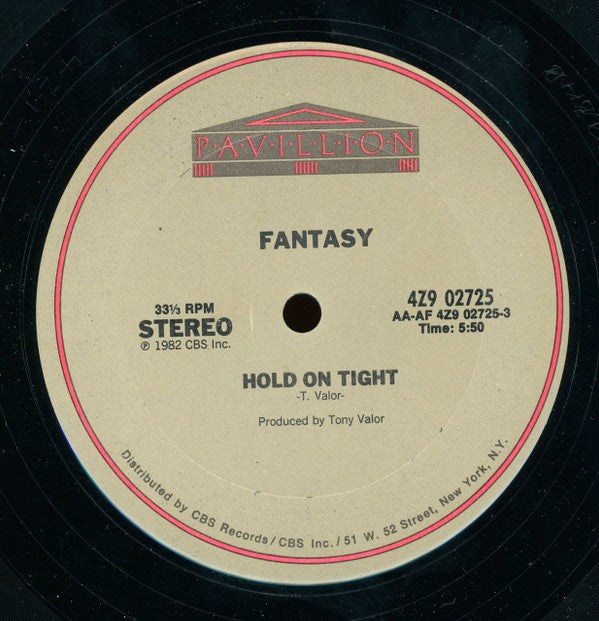 Fantasy (2) : Hold On Tight (12")