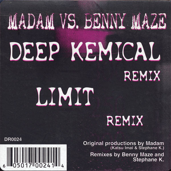 Madam vs. Benny Maze : Deep Kemical / Limit (12")