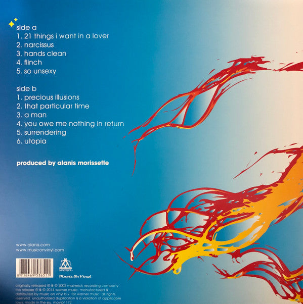Alanis Morissette : Under Rug Swept (LP, Album, RE, 180)