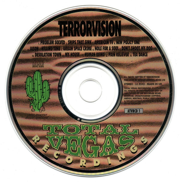 Terrorvision : Formaldehyde (CD, Album, Ltd)
