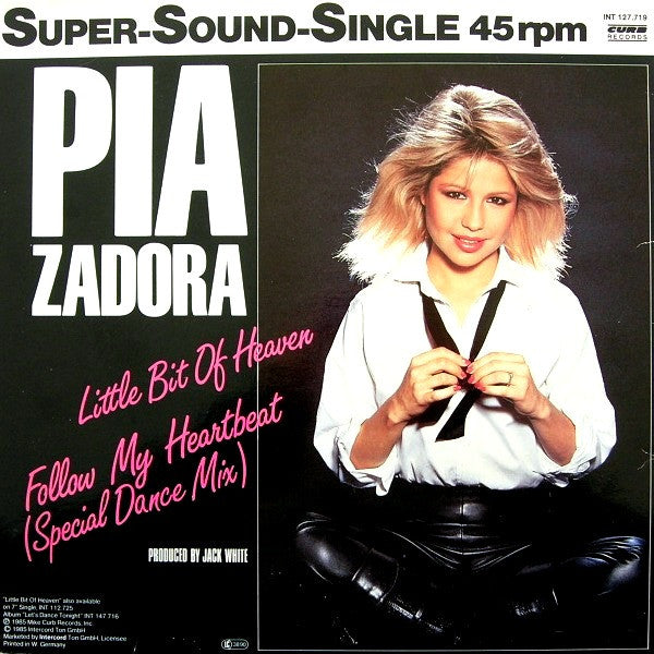 Pia Zadora : Little Bit Of Heaven (12", Single, Pin)
