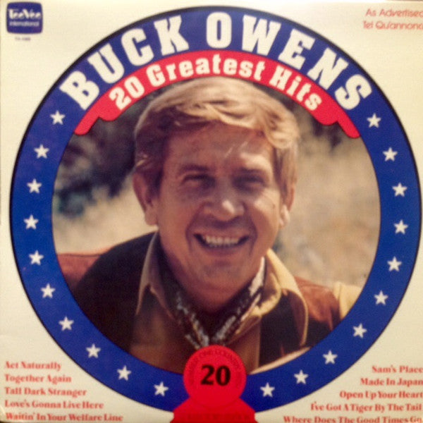 Buck Owens : 20 Greatest Hits (LP, Comp, RE)