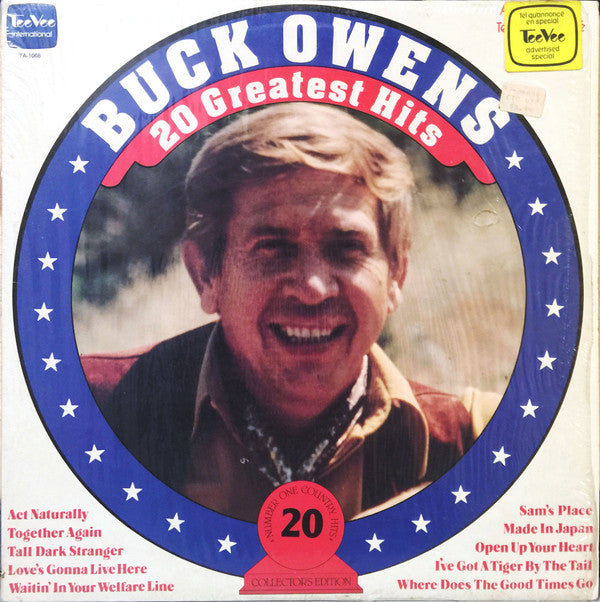 Buck Owens : 20 Greatest Hits (LP, Comp, RE)
