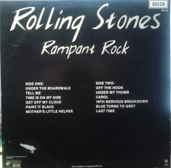 The Rolling Stones : Rampant Rock (LP, Comp)